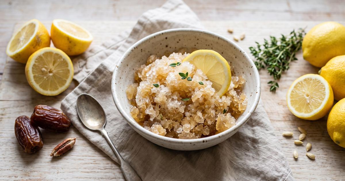 Granita al Limone, Sicilian Lemon Granita