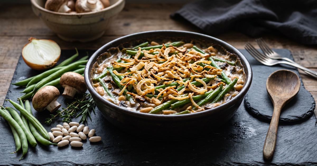 Green Bean and Mushroom Casserole