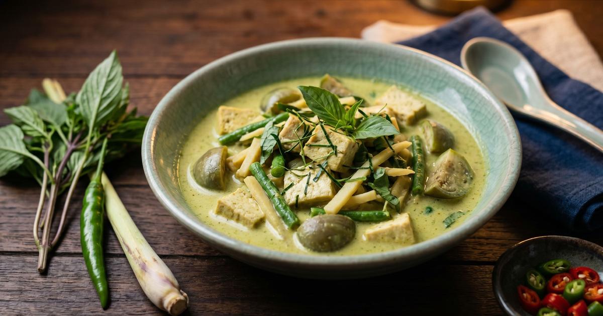Green Curry, Coconut-Free