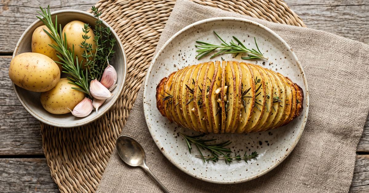Hasselback Potatoes