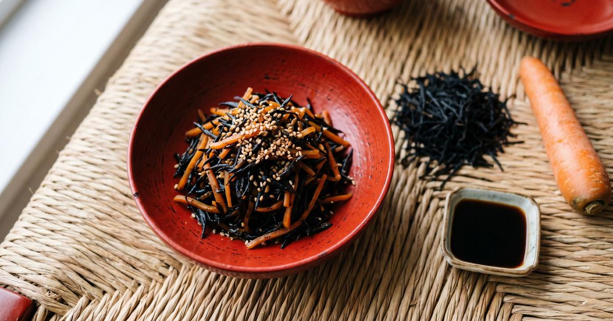 Hijiki-Style Simmered Vegetables