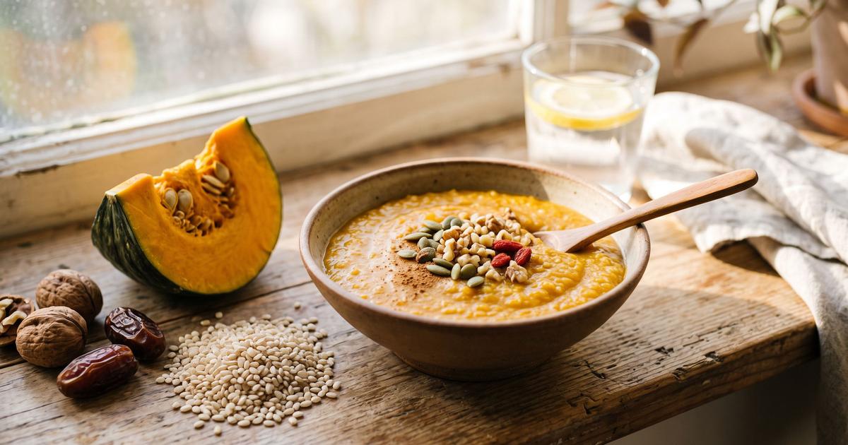 Hobak-juk (Kabocha Porridge)