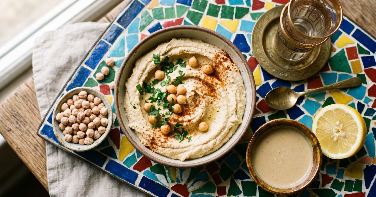 Hummus, from Scratch
