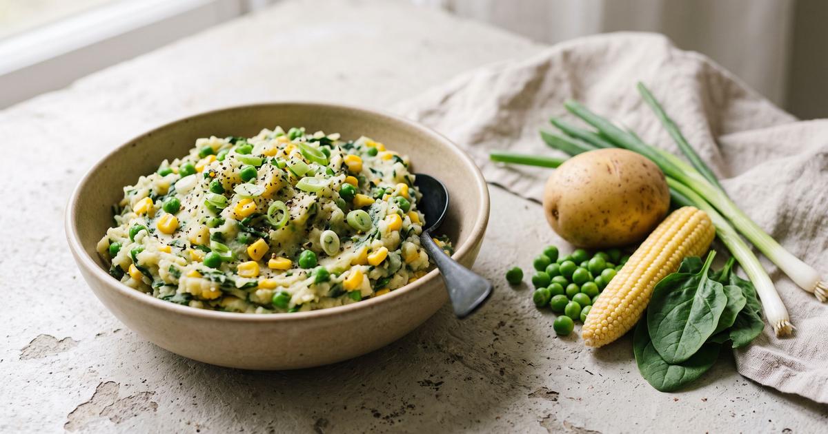 Irio, Kenyan Peas and Potato Mash