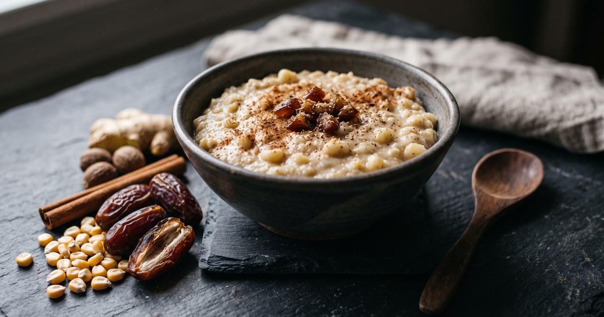 Jamaican Hominy Corn Porridge