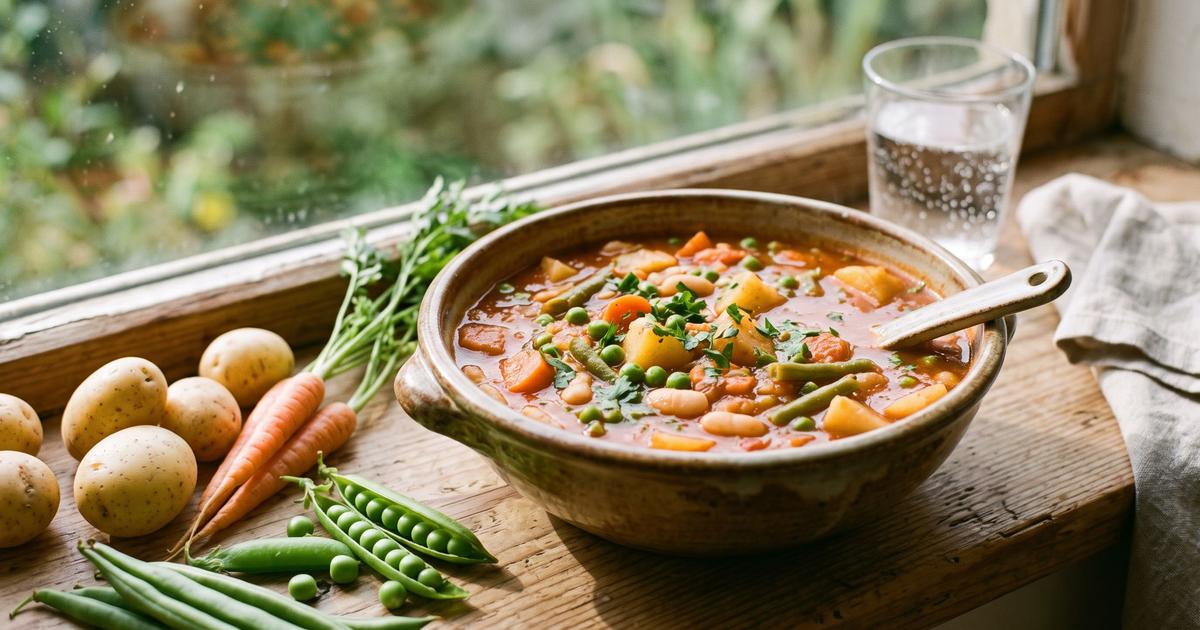 Jardineira, Portuguese Vegetable Stew