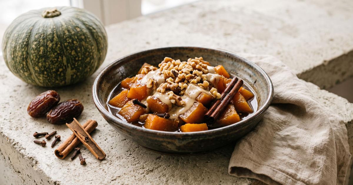Kabak Tatlısı, Turkish Squash in Date Syrup