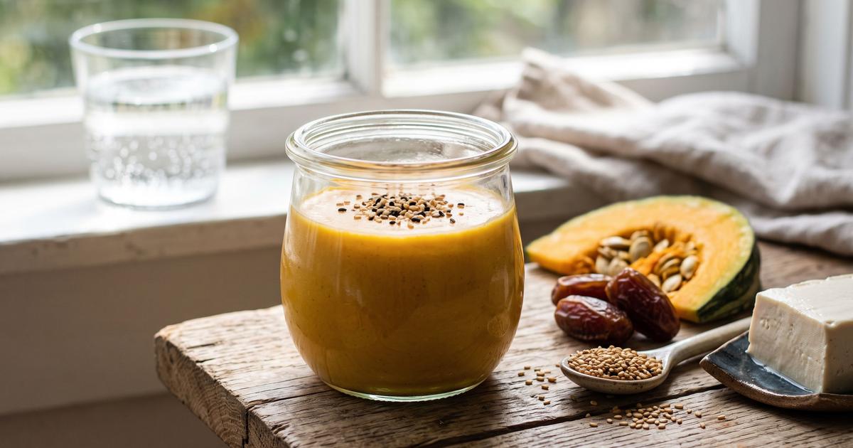 Kabocha Purin, Kabocha and Tofu Pudding