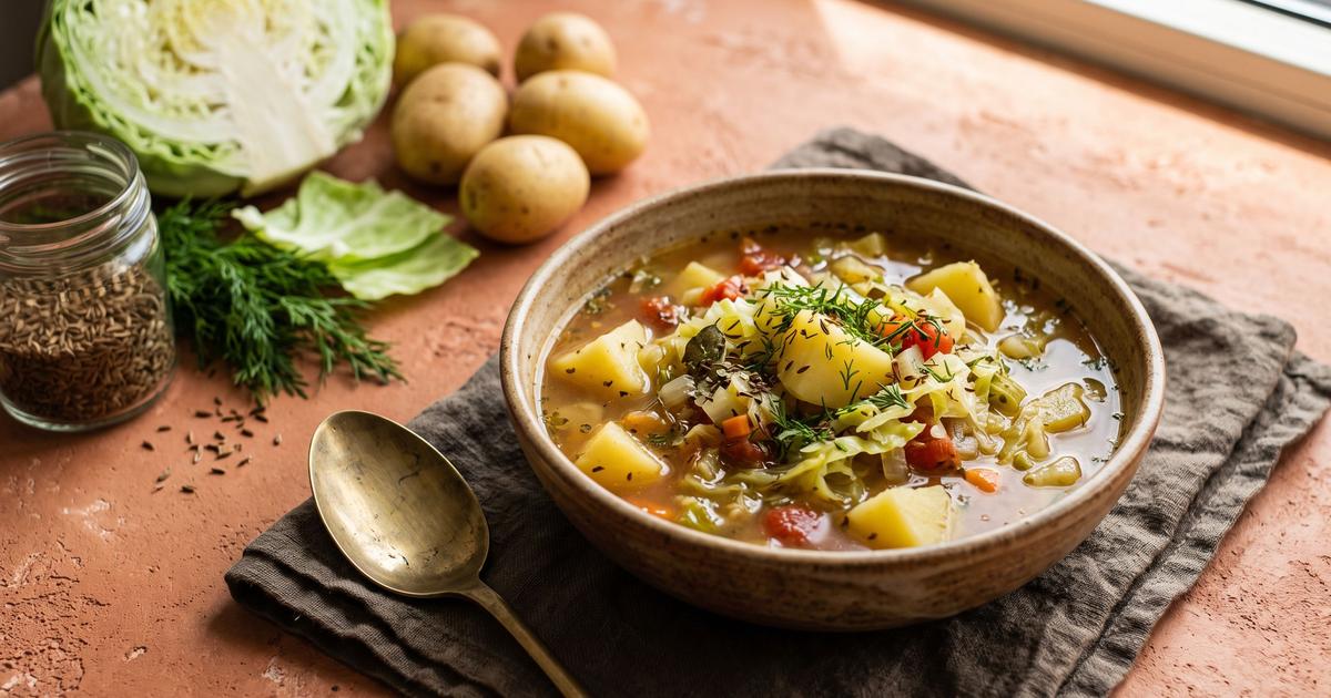Kapuśniak, Polish Fresh Cabbage Soup