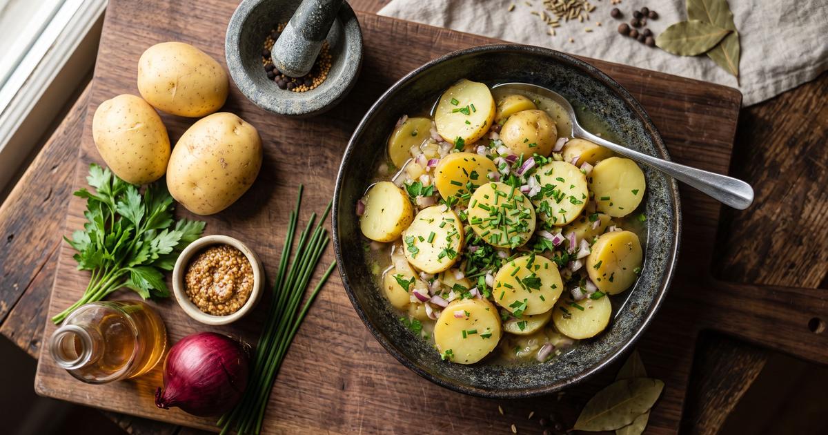 German Potato Salad (Kartoffelsalat)
