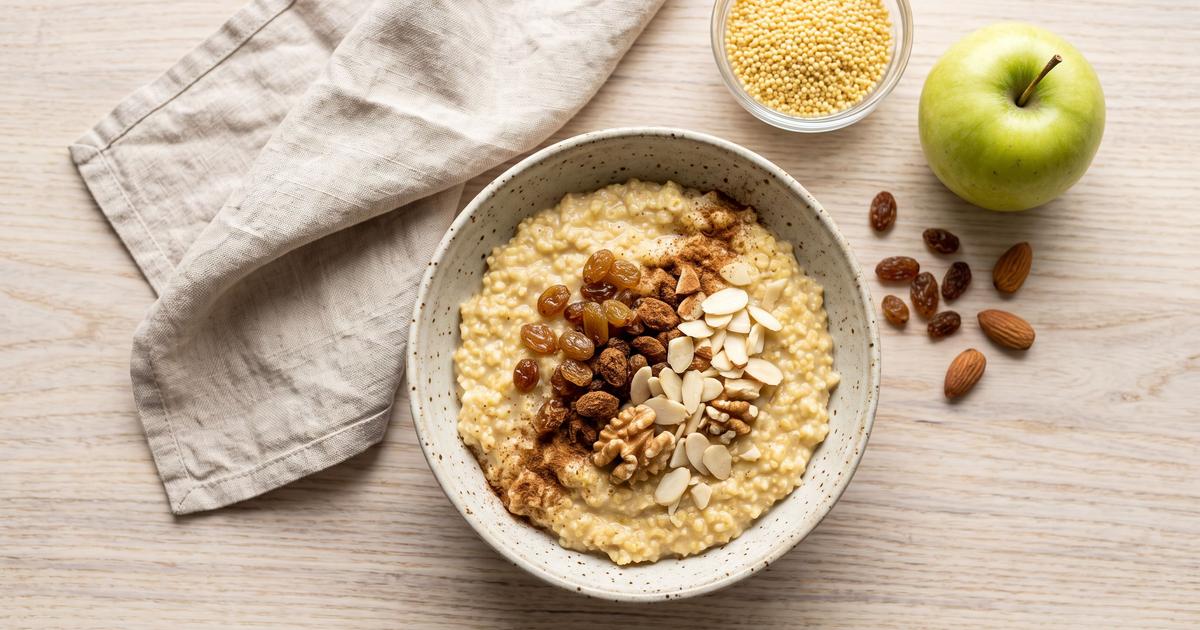 Kasza Jaglana na Słodko, Polish Sweet Millet Porridge