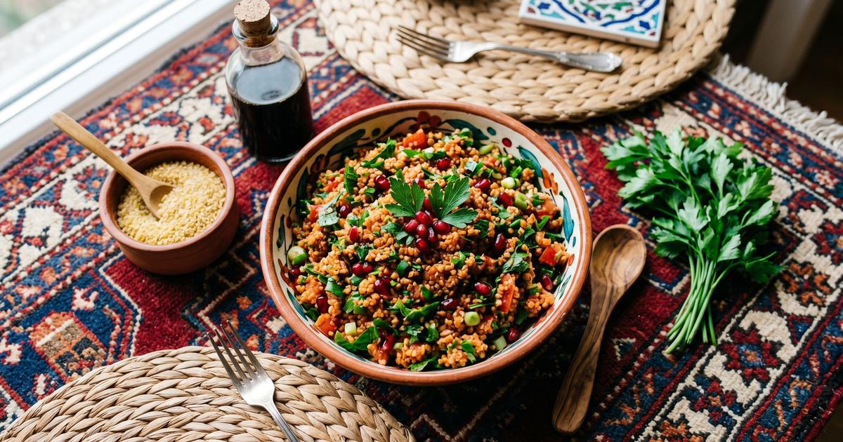 Kisir, Turkish Bulgur Salad