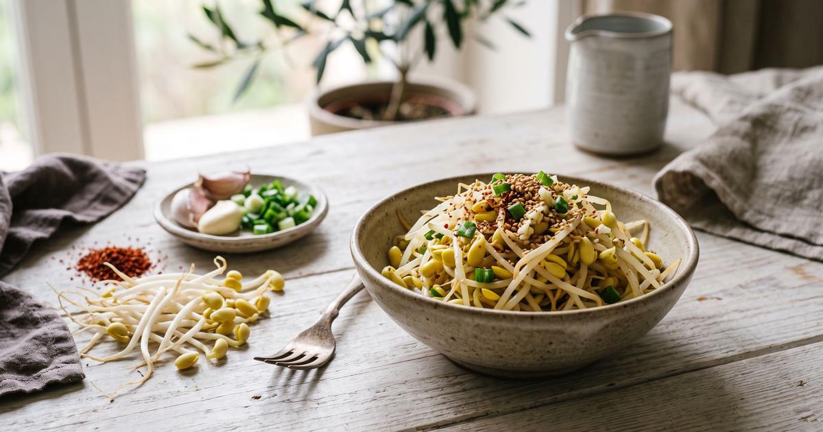 Kongnamul-muchim, Seasoned Soybean Sprouts