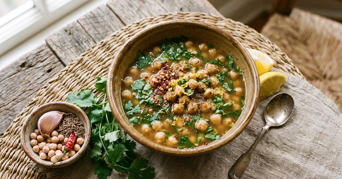 Lablabi, Tunisian Chickpea Soup