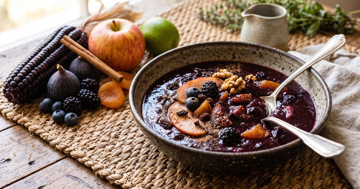 Mazamorra, Peruvian Spiced Fruit Pudding