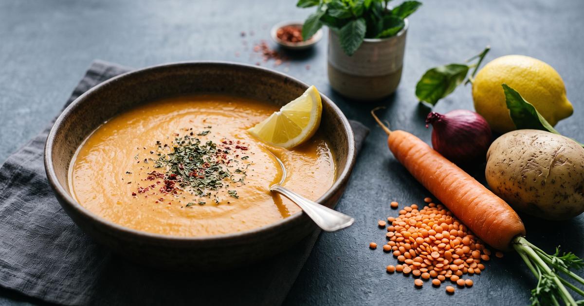 Mercimek Corbasi, Turkish Red Lentil Soup