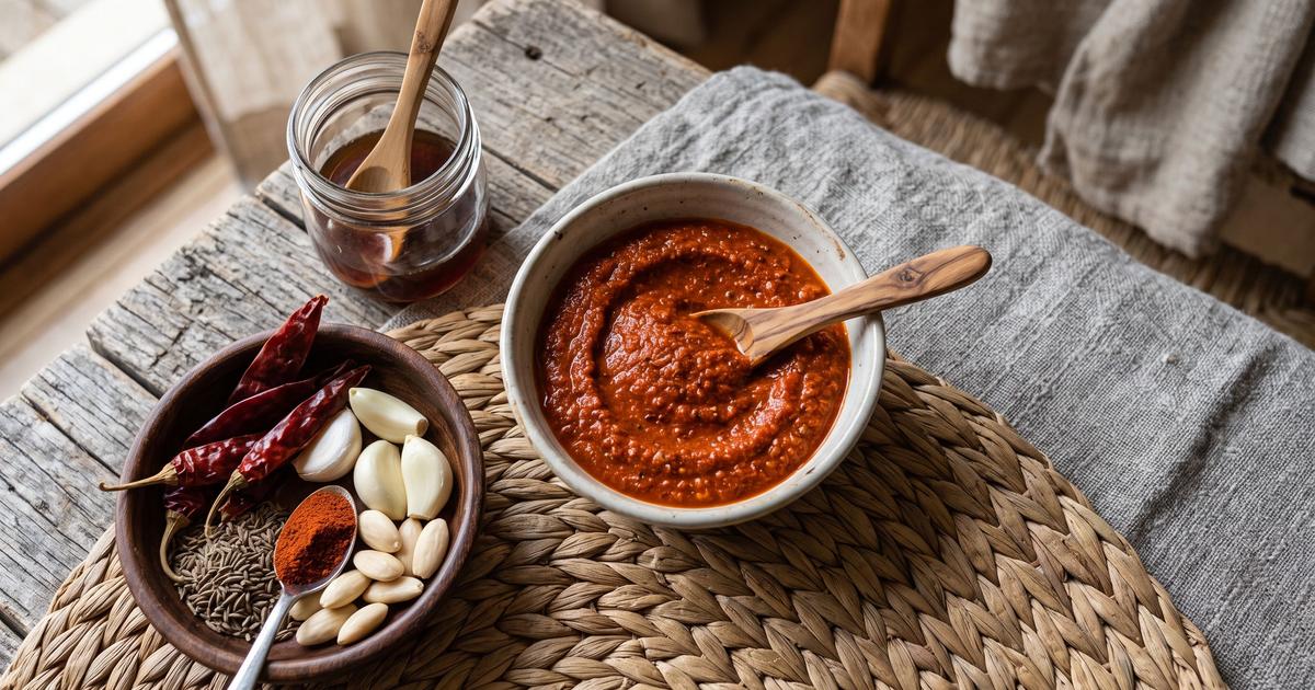Mojo Picon, Canarian Red Chile Sauce