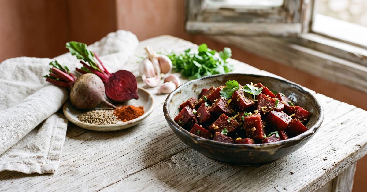 Moroccan Beet and Cumin Salad