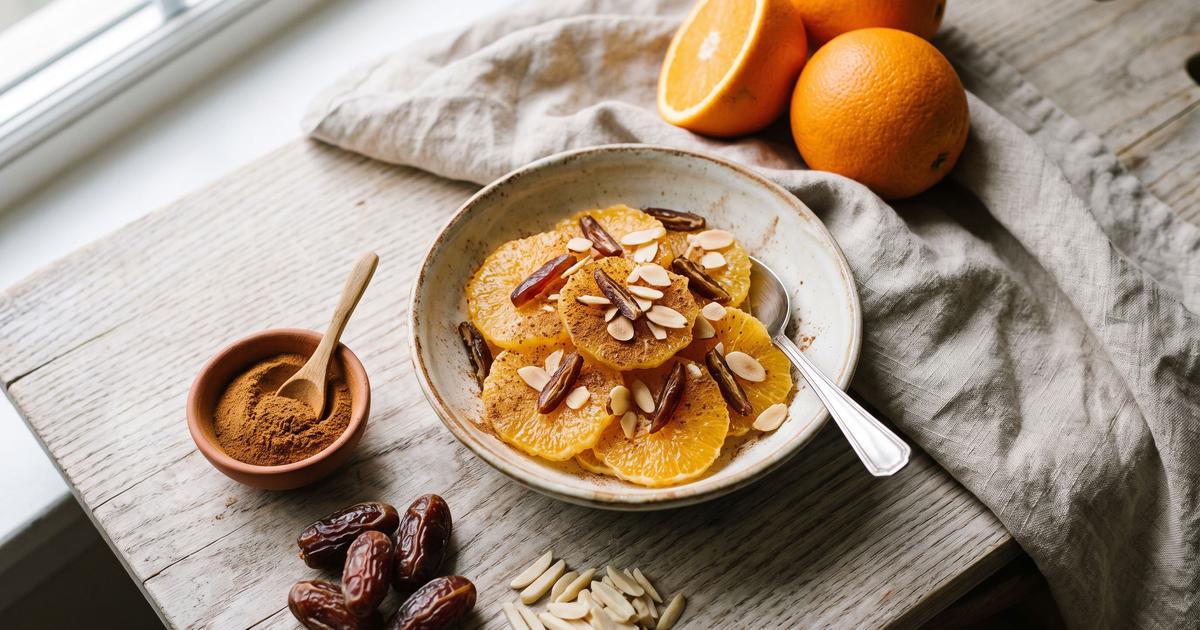 Moroccan Orange and Cinnamon Salad