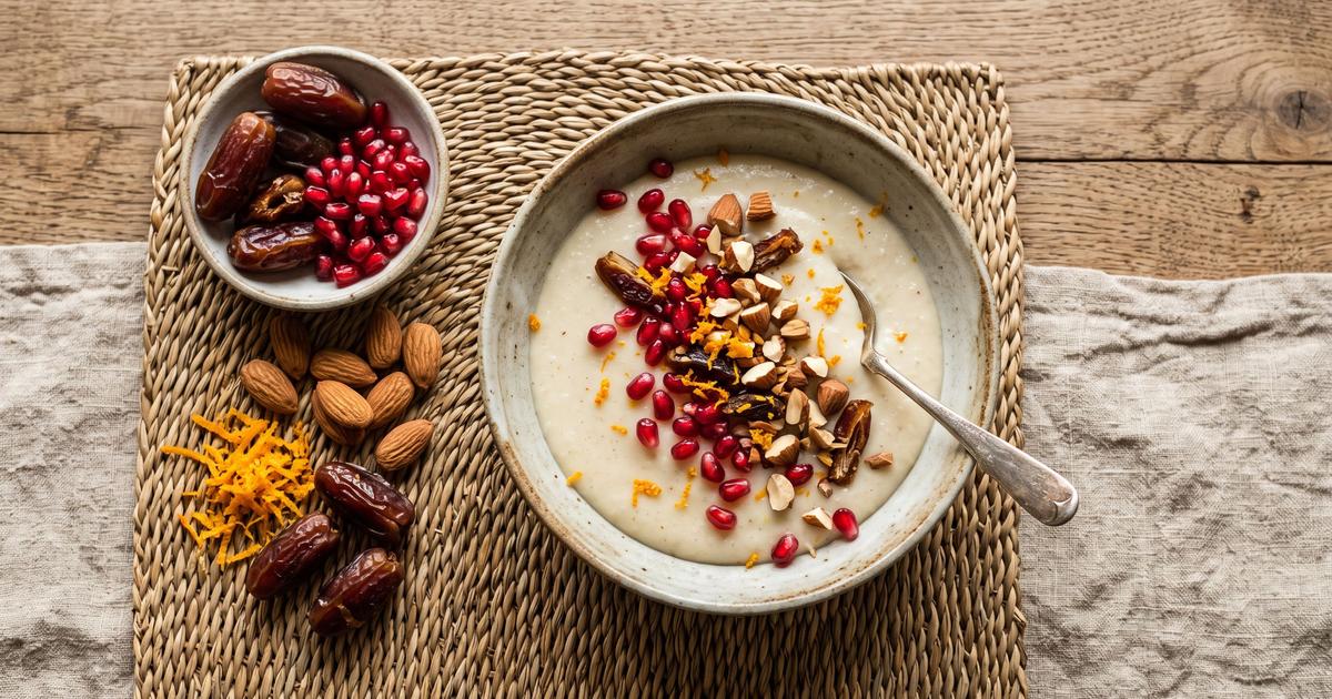 Muhallabia, Orange Milk Pudding