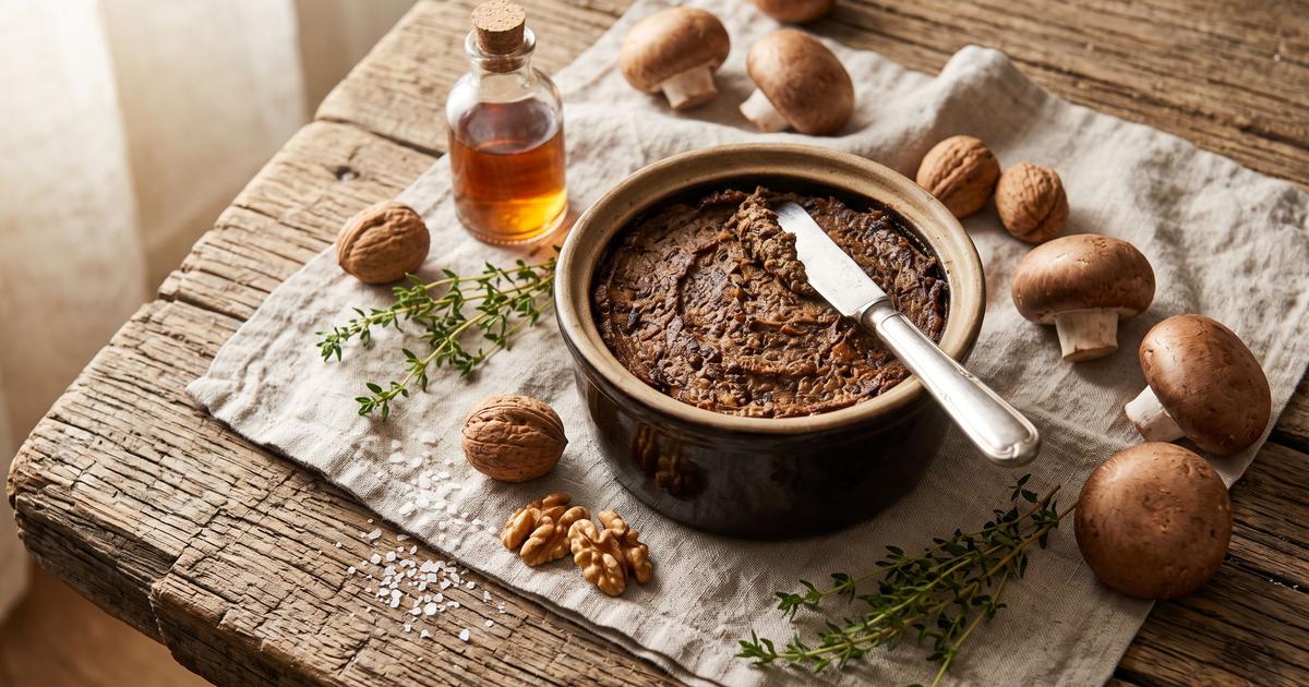 Mushroom and Walnut Pâté