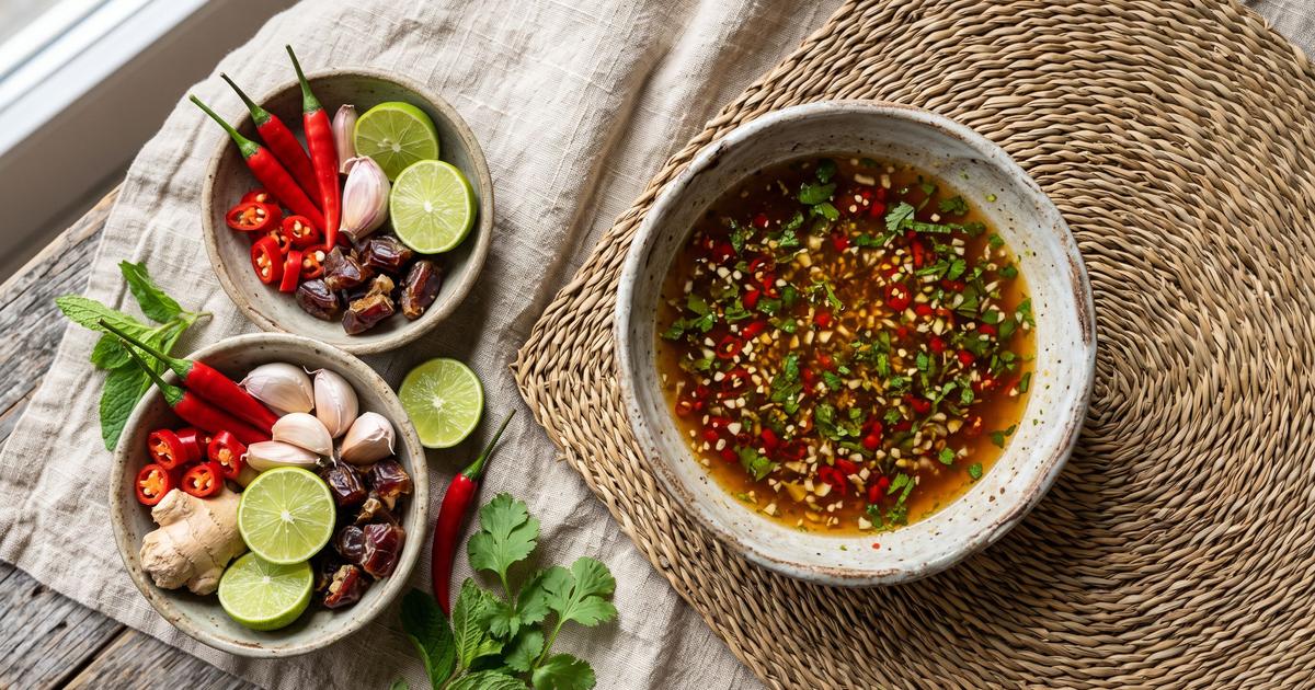 Nuoc Cham Chay, Vegan Dipping Sauce