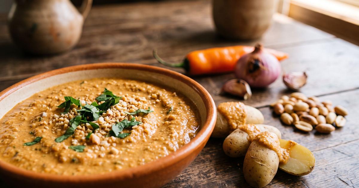 Ocopa, Peruvian Peanut and Aji Sauce