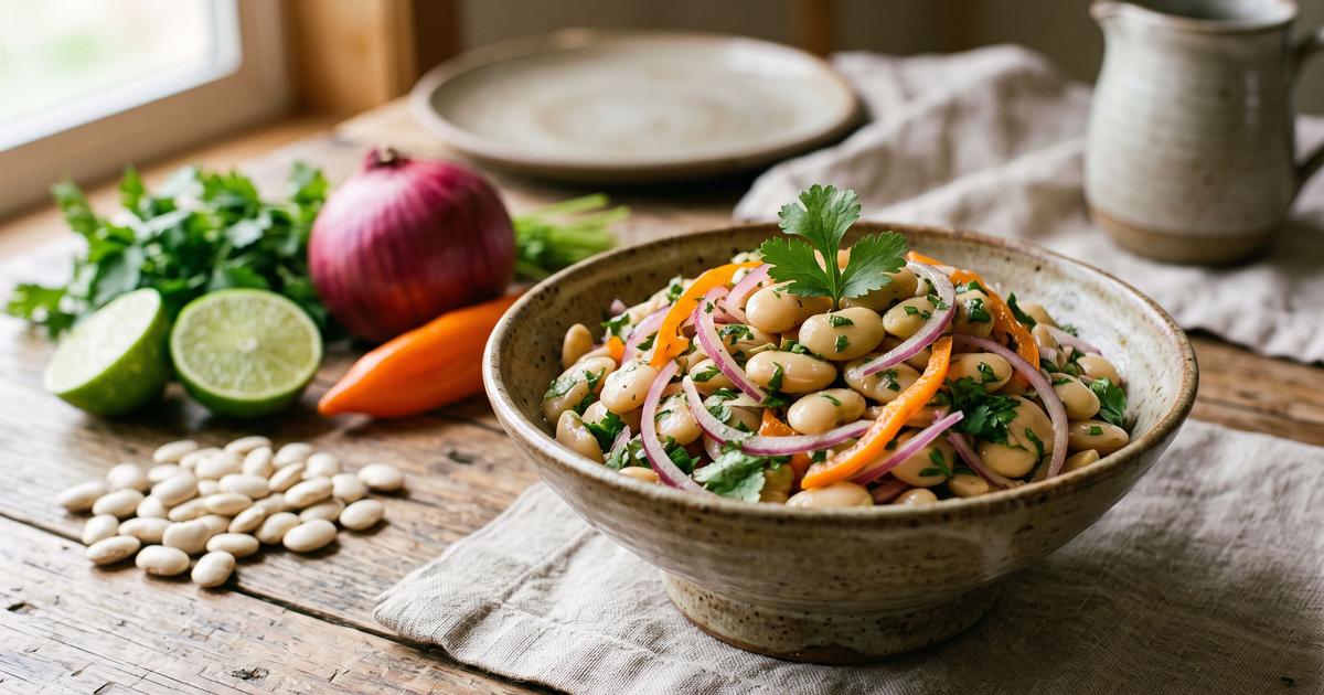 Pallares Alinados, Ica-Style Lima Bean Salad