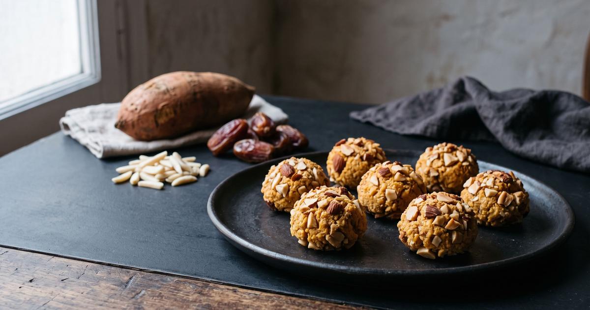 Panellets de Boniato, Catalan Sweet Potato Almond Bites