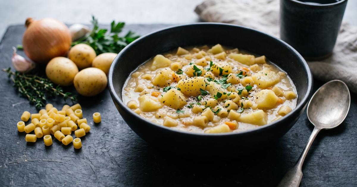 Pasta e Patate, Neapolitan Potato and Pasta Pot