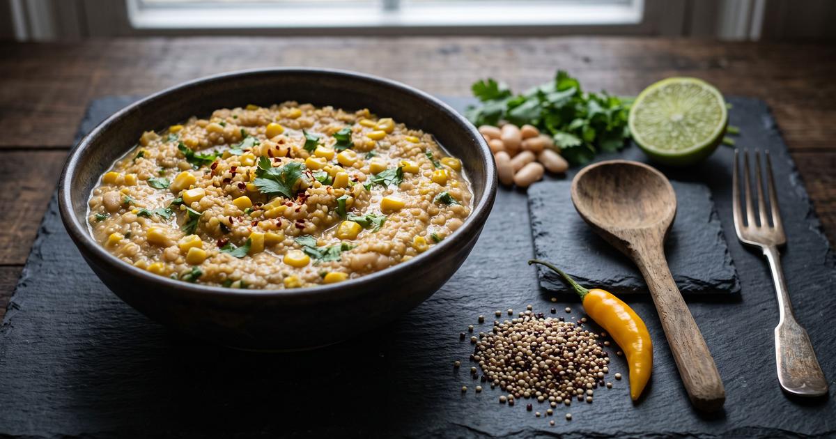Quinua Atamalada, Creamy Peruvian Quinoa