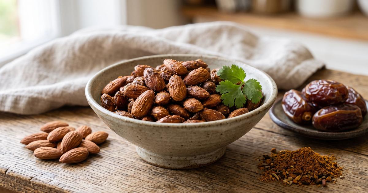 Ras el Hanout Roasted Almonds