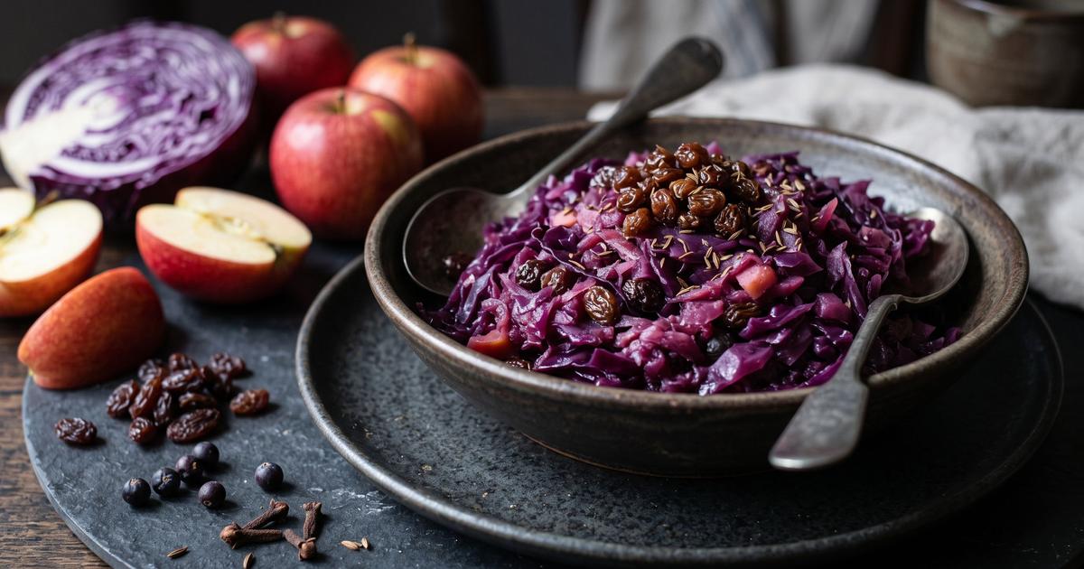 Braised Red Cabbage (Rotkohl)