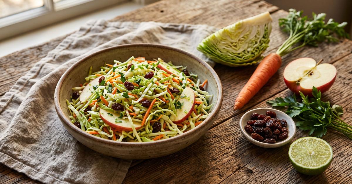 Salada de Repolho, Brazilian Cabbage Slaw