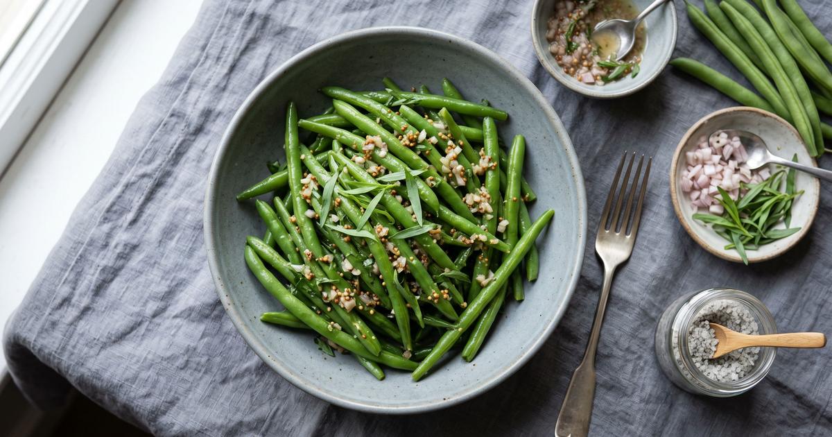 Salade de Haricots Verts a l'Estragon