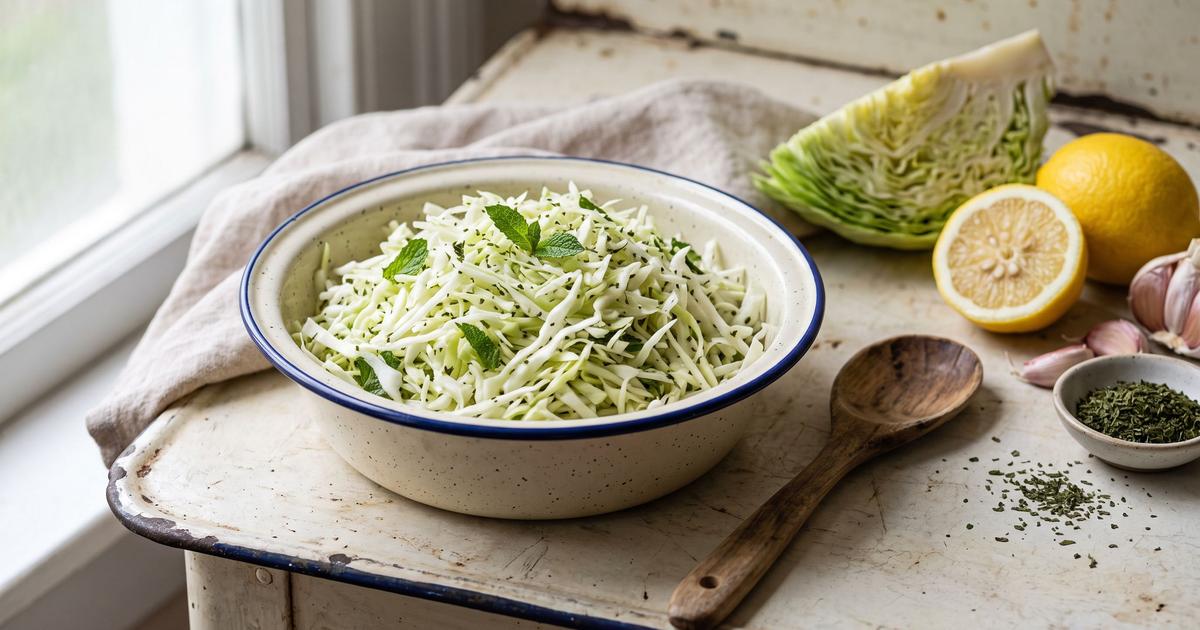 Salatet Malfouf, Lebanese Cabbage Salad