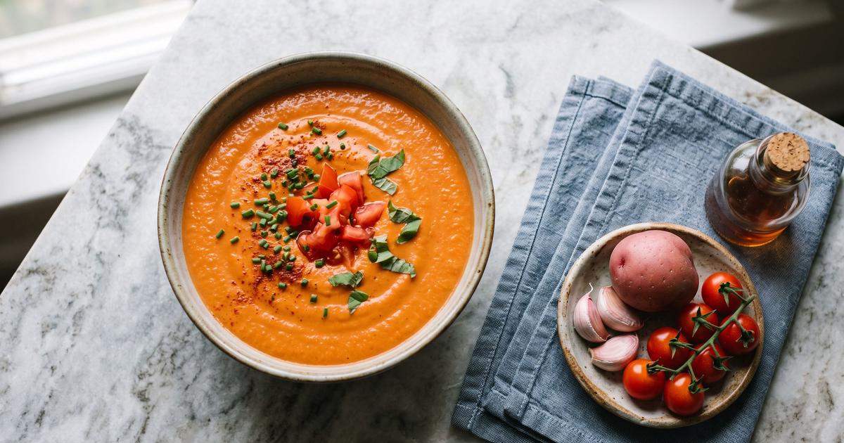 Salmorejo Cordobés, Chilled Tomato Cream