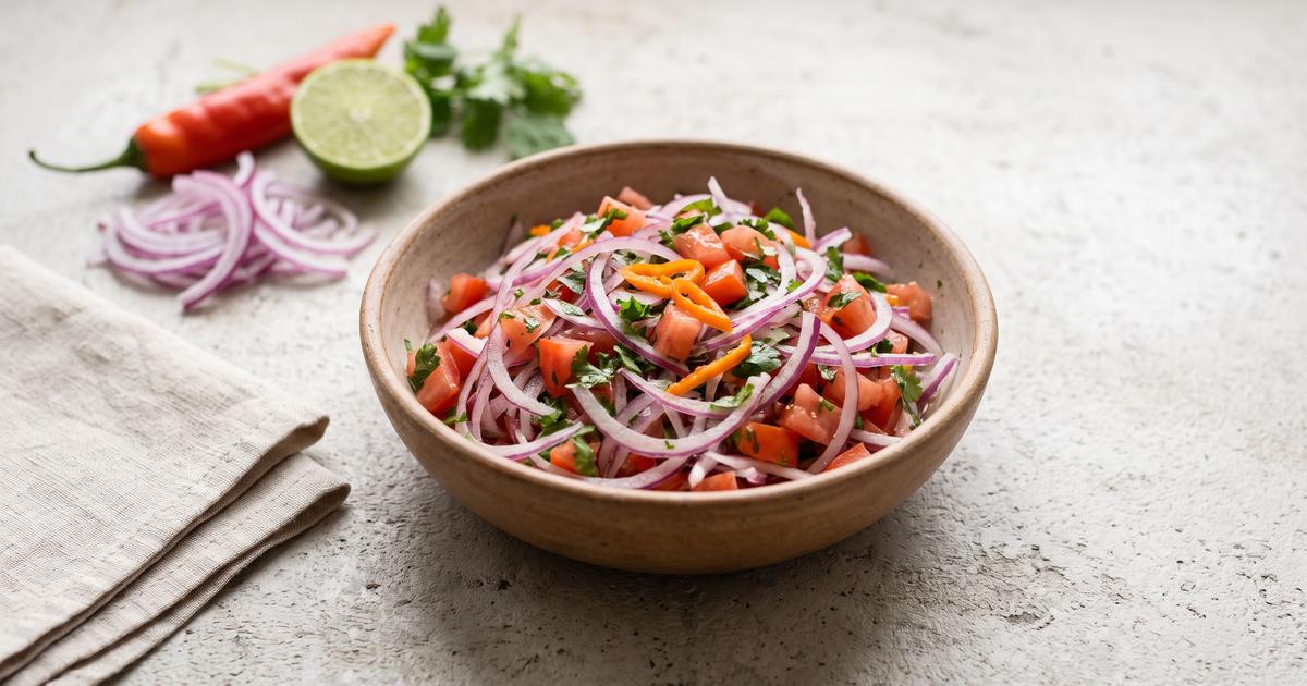 Salsa Criolla, Peruvian Red Onion Relish