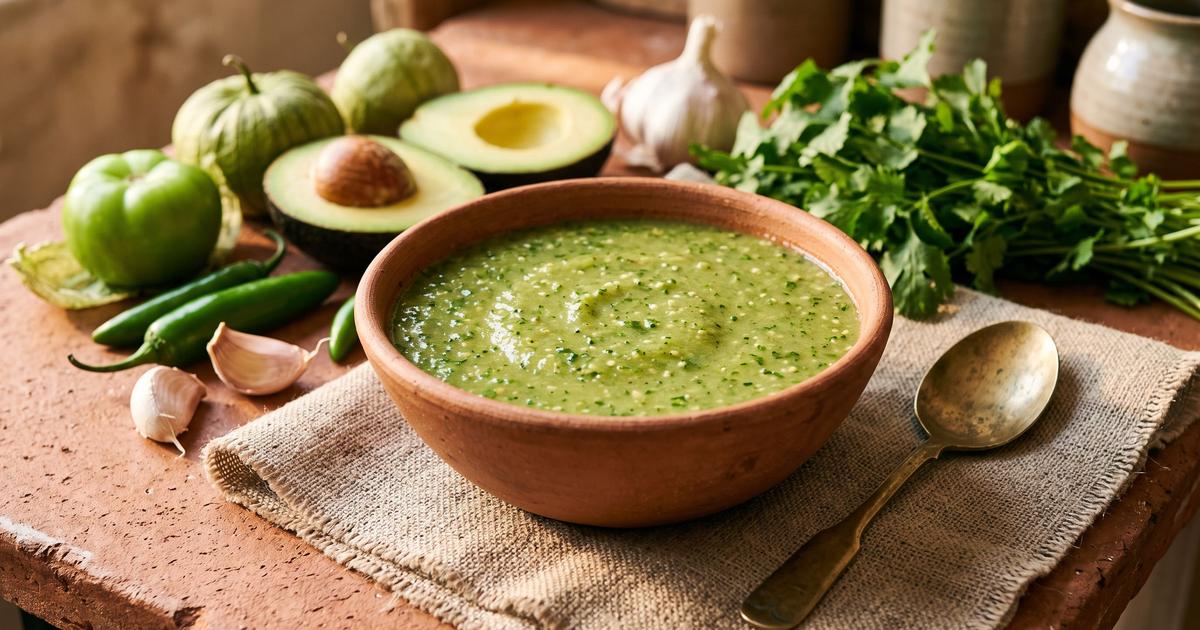 Salsa de Aguacate, Taqueria Avocado Salsa