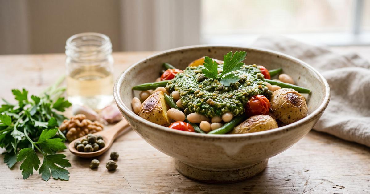 Salsa Verde, European Caper and Parsley Sauce