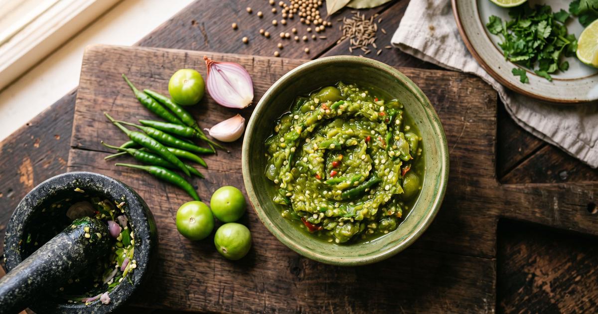 Sambal Ijo, Padang Green Chile Sambal
