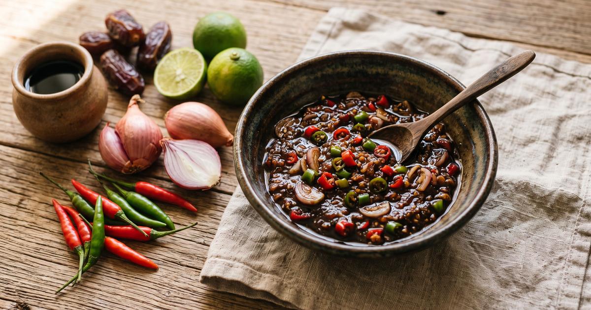 Sambal Kecap, Indonesian Chile and Sweet Soy Sambal