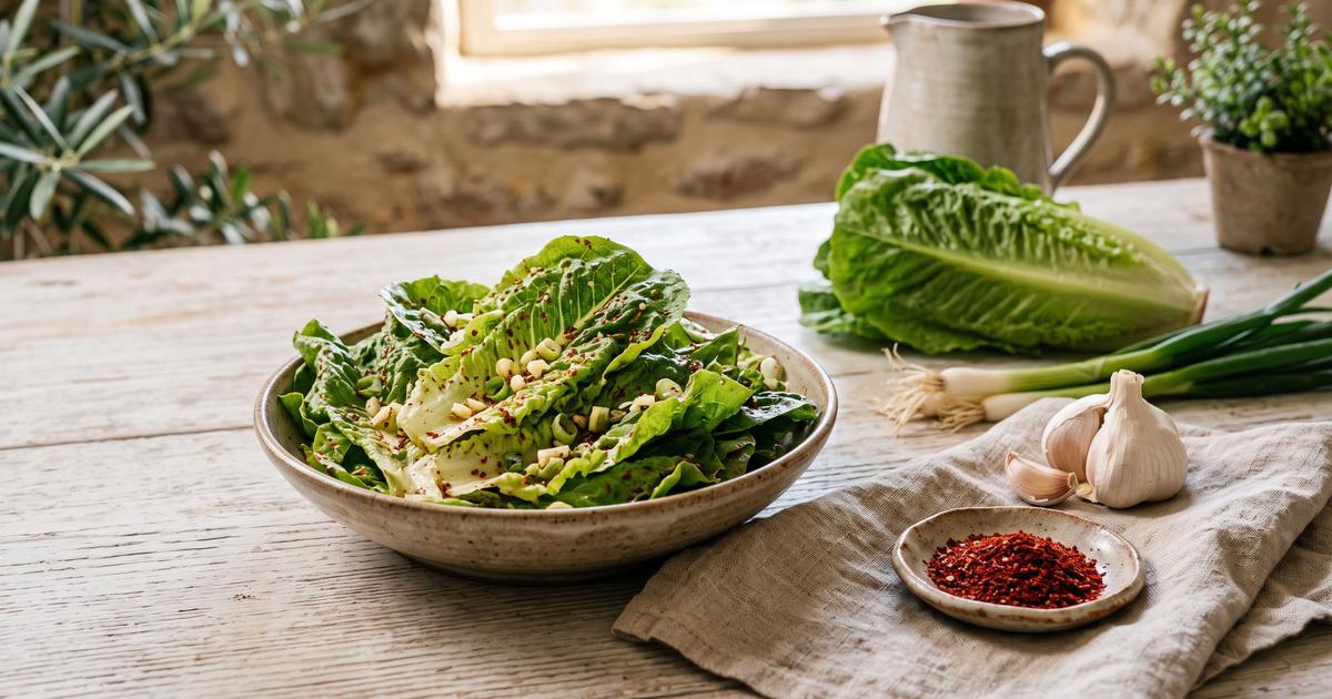 Sangchu-geotjeori, Seasoned Lettuce Salad
