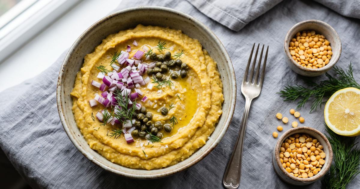 Santorini Fava, Split Pea Puree