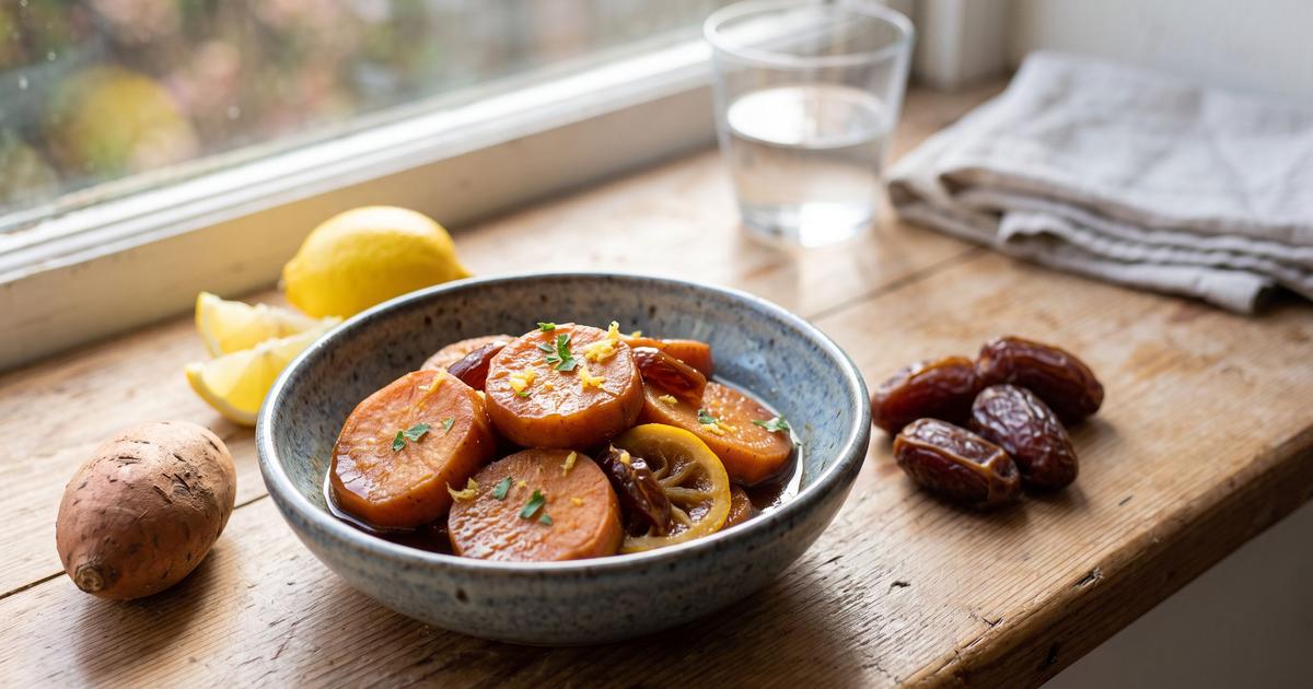 Satsumaimo no Remon-ni, Lemon-Simmered Sweet Potato