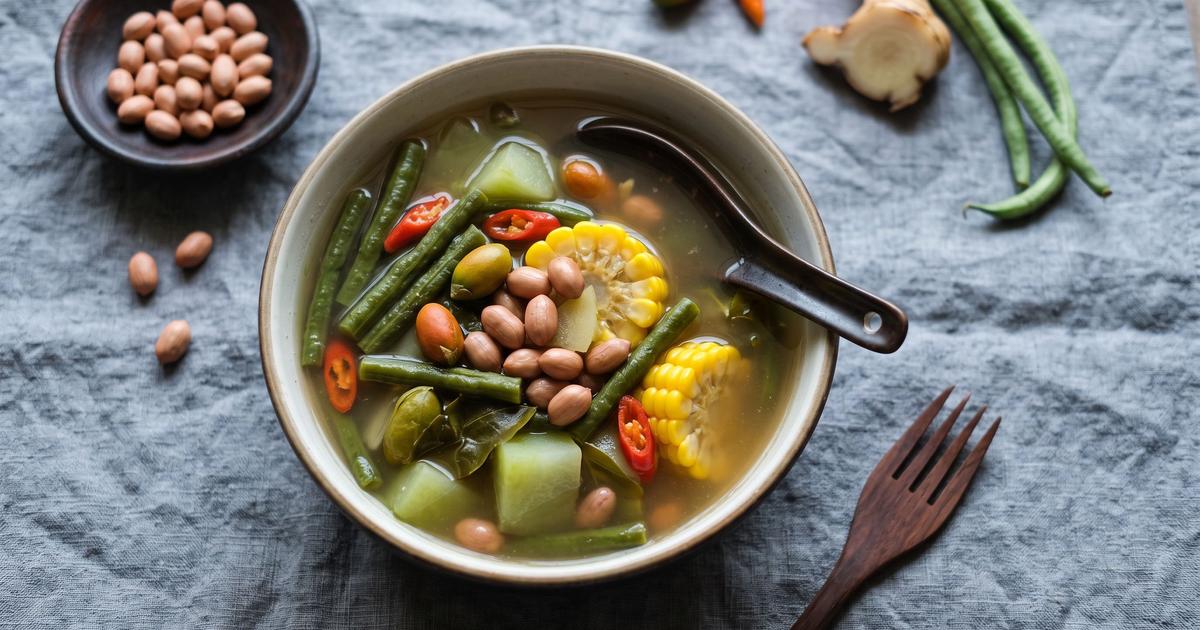 Sayur Asem, Indonesian Sour Vegetable Soup