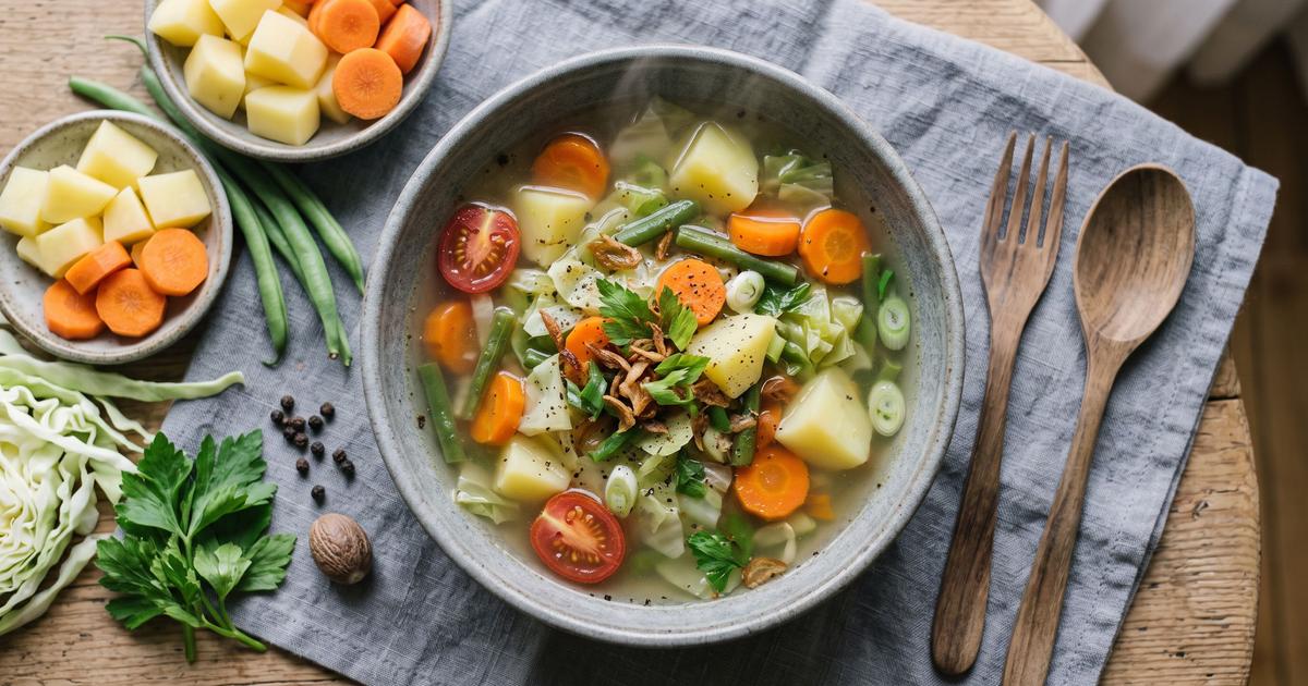 Sayur Sop, Indonesian Clear Vegetable Soup
