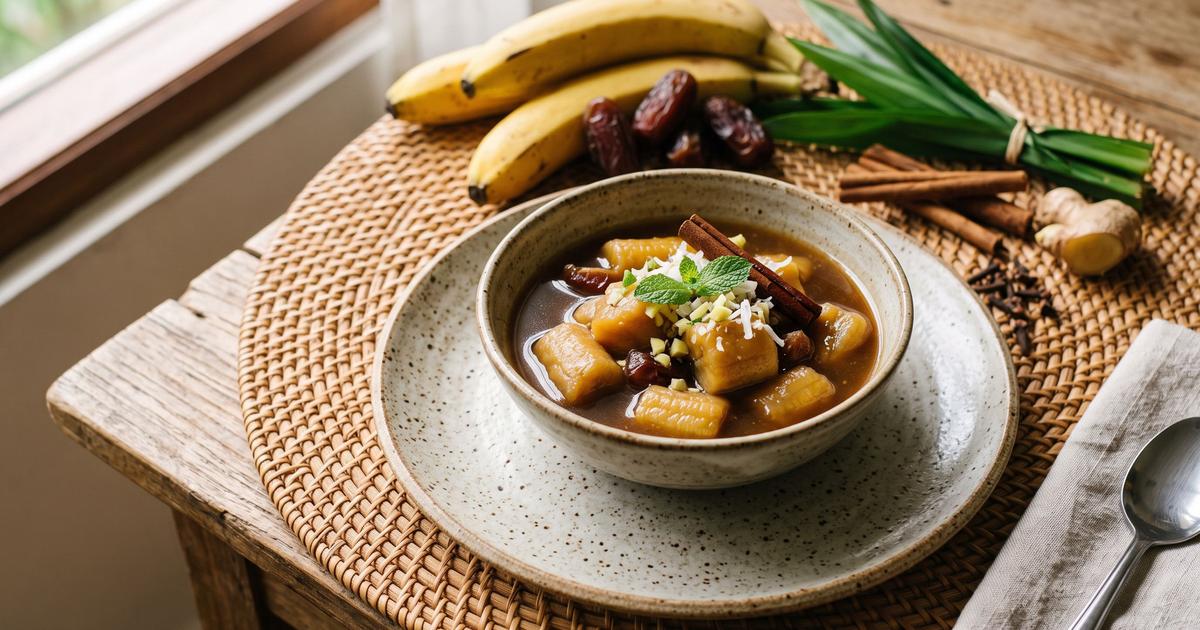 Setup Pisang, Sundanese Spiced Banana Compote