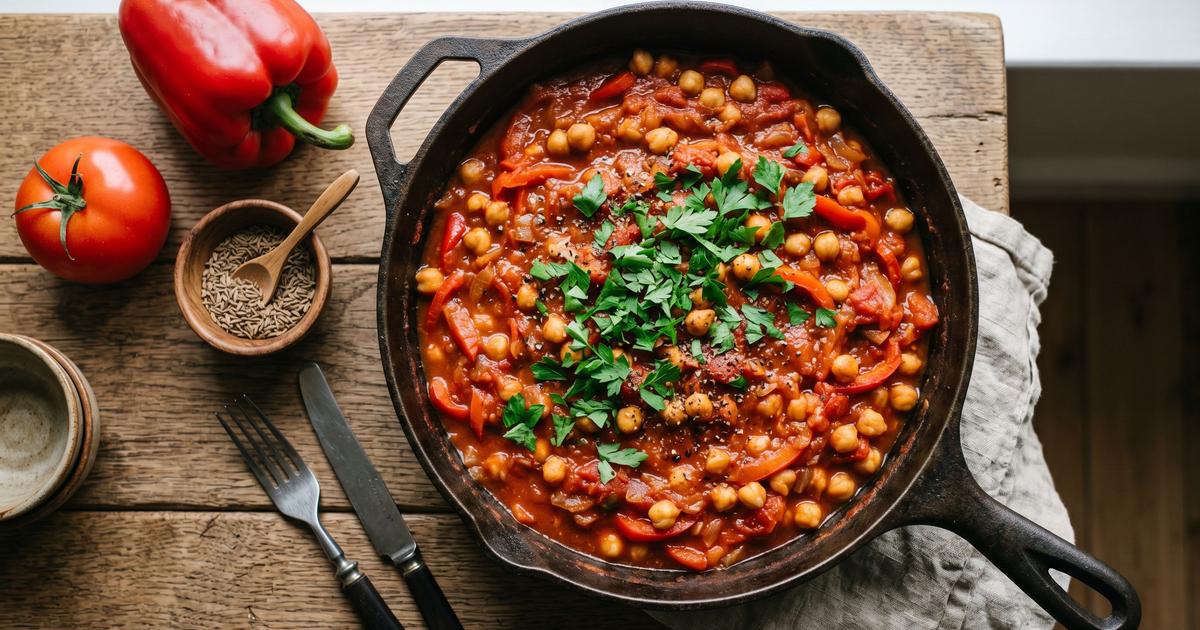 Shakshuka, Egg-Free
