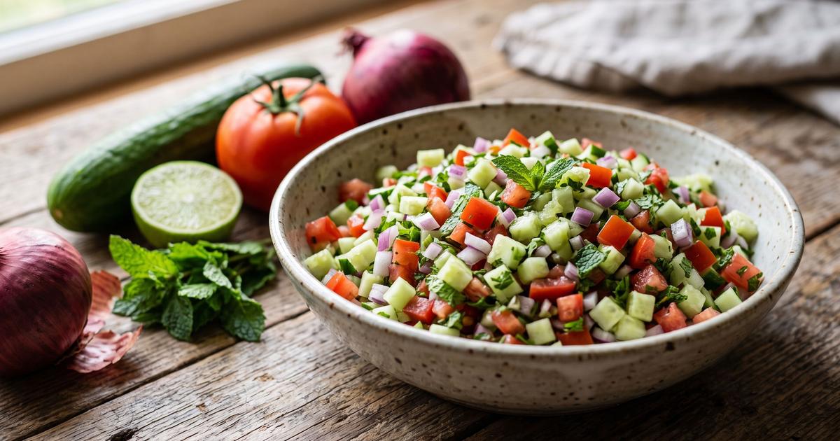 Shirazi Salad